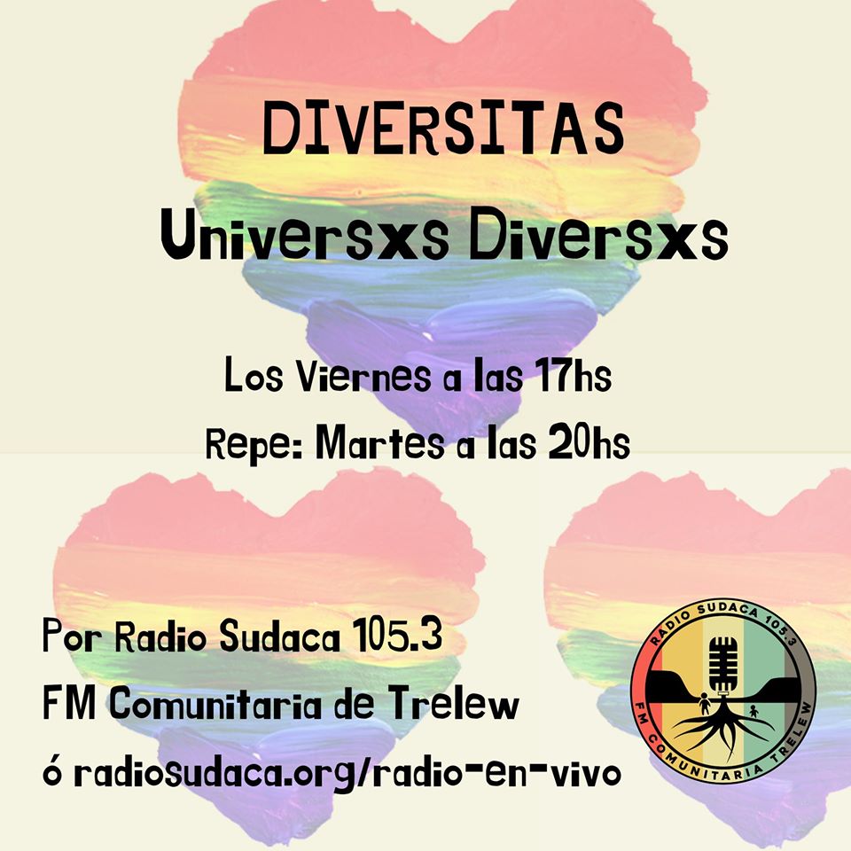 En el Mes del Orgullo vuelve Diversitas a Radio Sudaca!